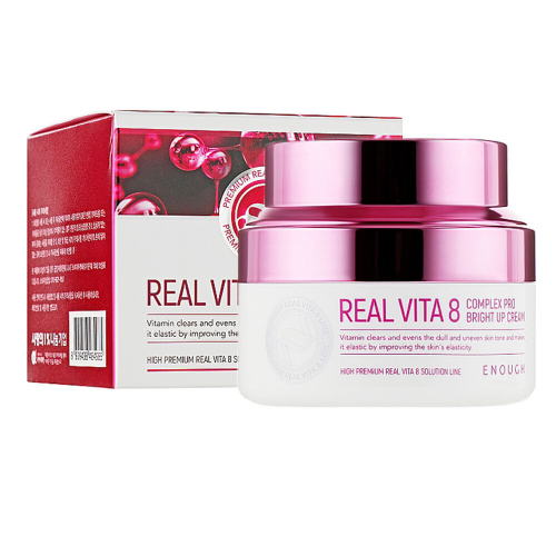 (Китай) Крем с витаминами Enough Real Vita 8 Сomplex Pro Brught Up Cream 50мл