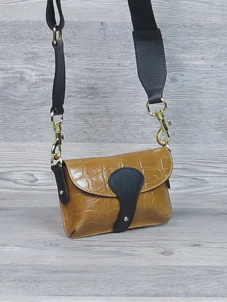 Сумка натуральная кожа PATRIZIA PIU (Италия)