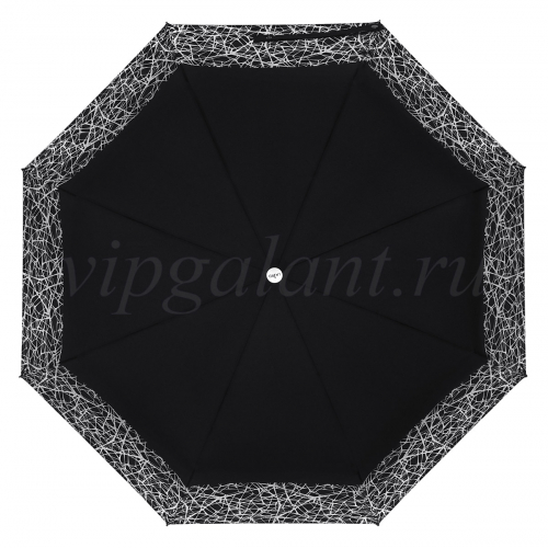 Зонт женский складной Laird L7705 Silver Web