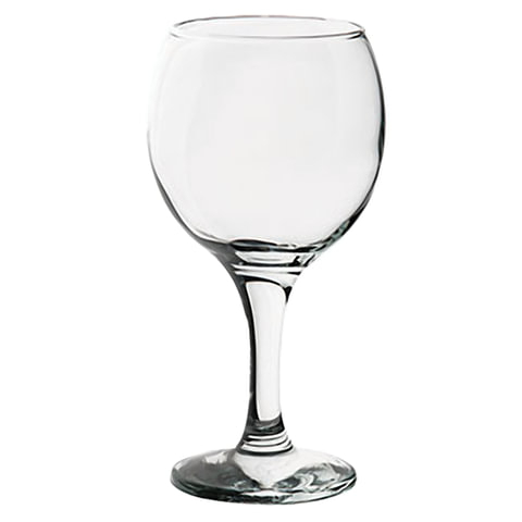 Набор бокалов для вина, 6 шт., объем 290 мл, стекло, “Bistro“, PASABAHCE, 44411