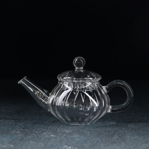 Чайник стеклянный заварочный с металлическим ситом «Дафна», 120 мл