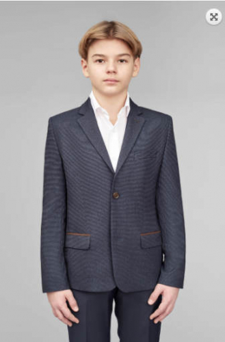 Пиджак для мальчика старшая школа 9193-VP-159-BY-PS