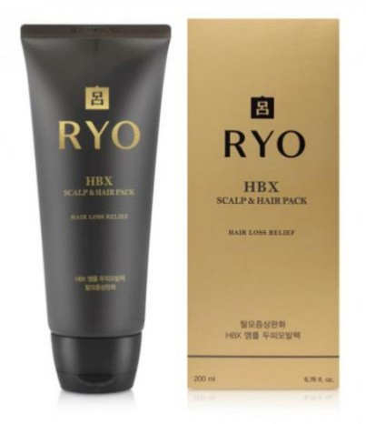 Маска для кожи головы и волос ампульная RYO Premium HBX Ampoule Scalp & Hair Pack