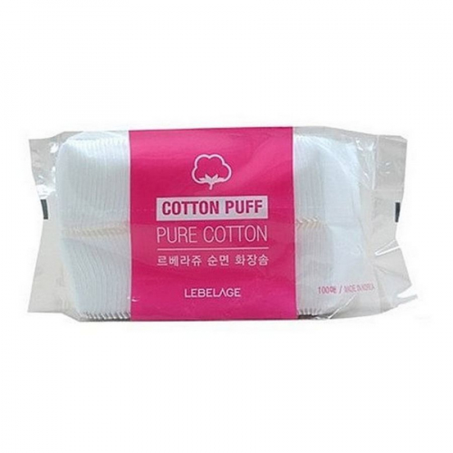 Lebelage Ватные диски / Cotton Beauty Pure, 100 шт