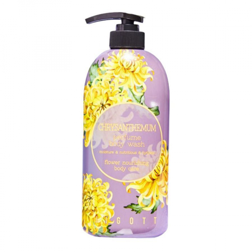 Jigott Парфюмированный гель для душа с экстрактом хризантемы / Chrysanthemum Perfume Body Wash, 750 мл