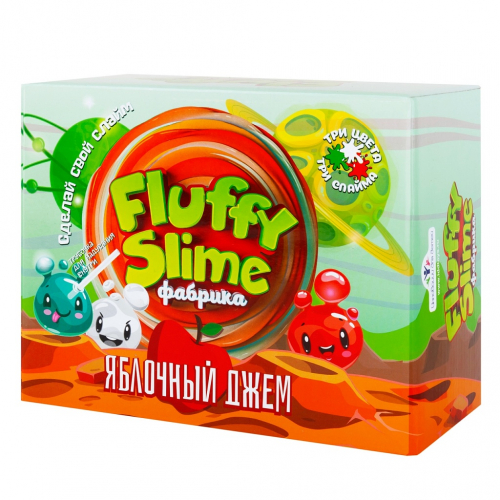 Набор для опытов ИННОВАЦИИ ДЛЯ ДЕТЕЙ Fluffy Slime.Яблочный джем