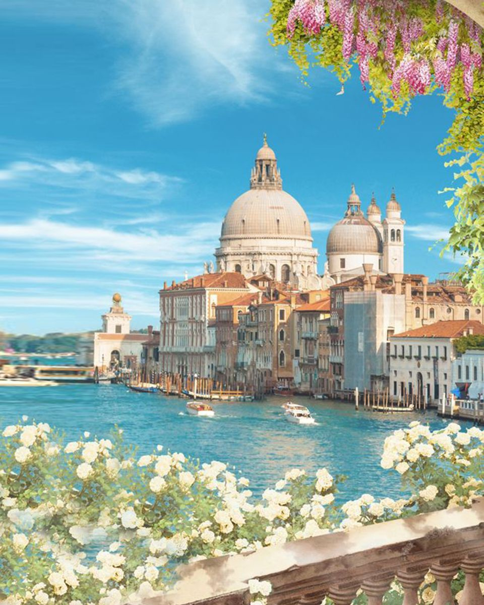 Картина по номерам на холсте и подрамнике 40х50 см