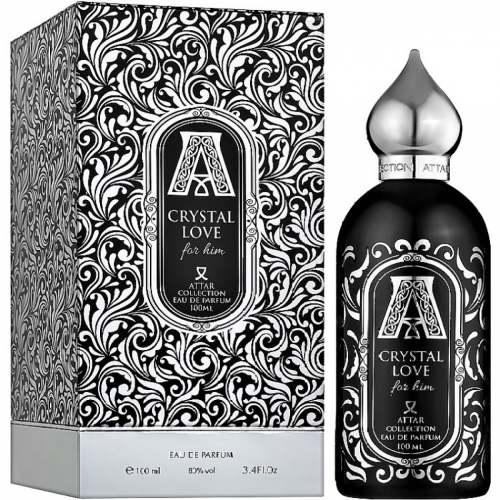 Копия Attar Collection Crystal Love For Him,edp., 100 ml (черный)
