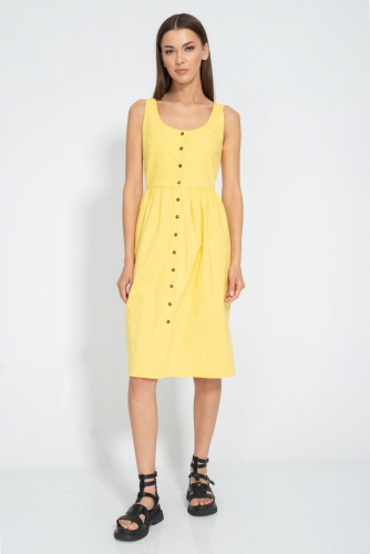 Платье Kivviwear 306601 желтый