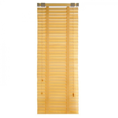 Жалюзи деревянные, размер 60х160 см, цвет персик. Магеллан