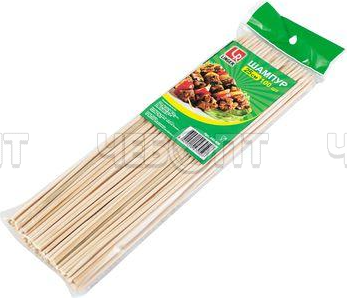 Палочки/шампуры бамбуковые 300 мм, в упаковке 100 шт арт. 3-102, 300027 $ [100] GOODSEE