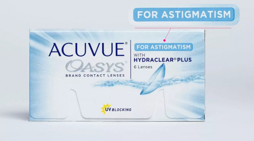 ACUVUE OASYS for Astigmatism with Hydraclear Plus (6 линз)/двухнедельные