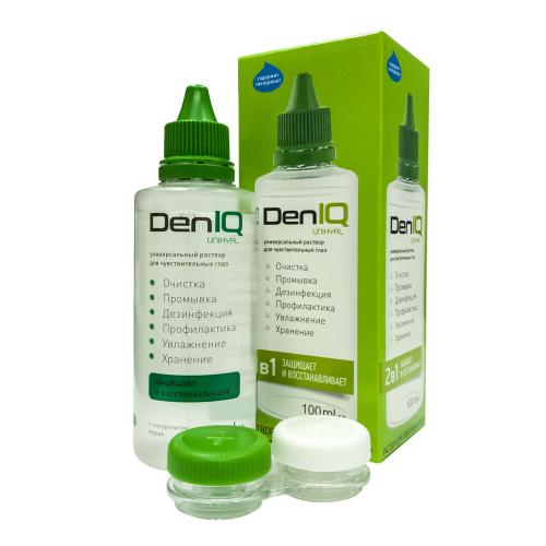 DenIQ Unihyal - итальянский многофункциональный раствор с гиалуронатом натрия