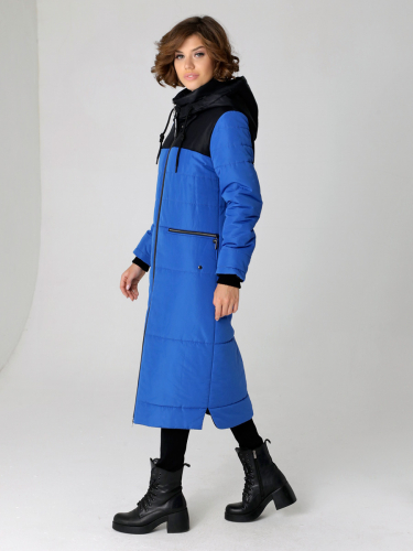 Пальто демисезонное 22305 ярко-синий. Старая цена 5600 руб. Новая цена 3950 руб!