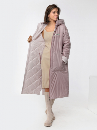 Пальто демисезонное 22310 св.лиловый/св.розовый. Старая цена 5800 руб. Новая цена 5300 руб!