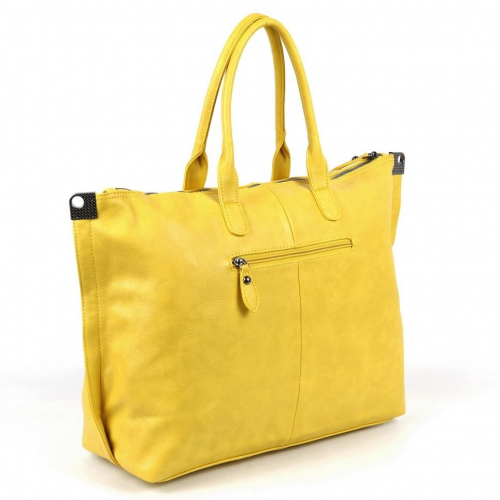 Женская сумка шоппер из эко кожи А-3841 Елоу