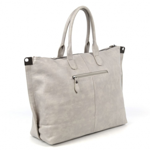 Женская сумка шоппер из эко кожи А-3841 БежГрар