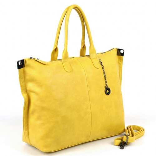 Женская сумка шоппер из эко кожи А-3841 Елоу