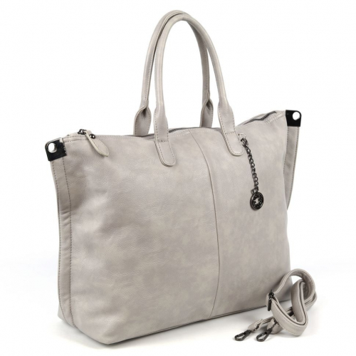 Женская сумка шоппер из эко кожи А-3841 БежГрар