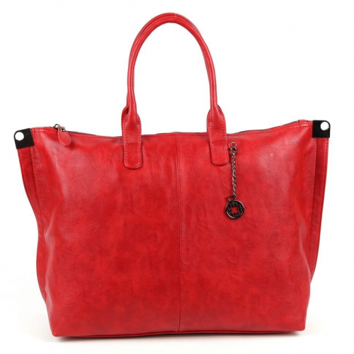 Женская сумка шоппер из эко кожи А-3841 Ред