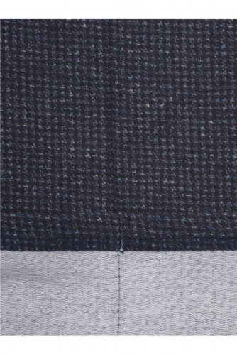 Брюки АПРЕЛЬ #790911Гусиная лапка мелкая текстильная синий
