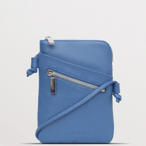Сумка: Женская кожаная сумка Richet 2918LN 269 Синий