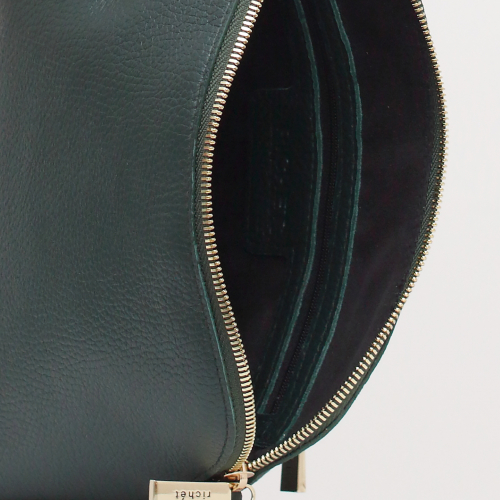 Сумка: Женская кожаная сумка Richet 2962LG 353 Зеленый