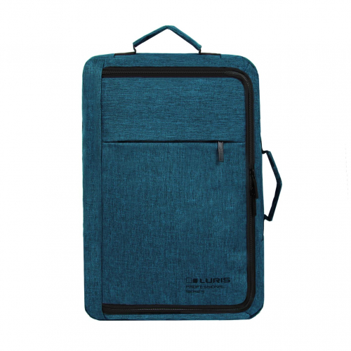 Стоун, сумка - рюкзак для ноутбука зеленый малахит