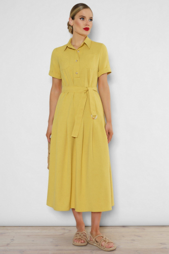 Платье 23-130-2 желт