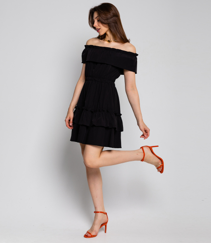 Платье #КТ6063 (1), чёрный