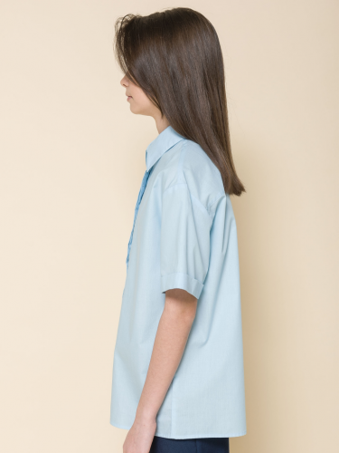 GWCT8131 Блузка для девочек Голубой(9)