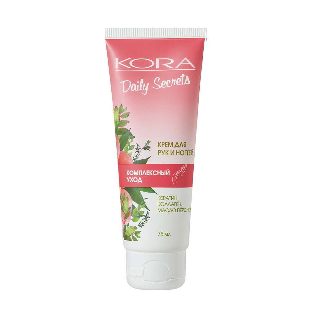 КОРА Крем для рук и ногтей комплексный уход / KORA 75 мл
