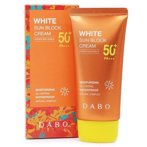 DABO / Водостойкий увлажняющий солнцезащитный крем Dabo White Sunblock Cream SPF50+ PA+++. 70 мл.
