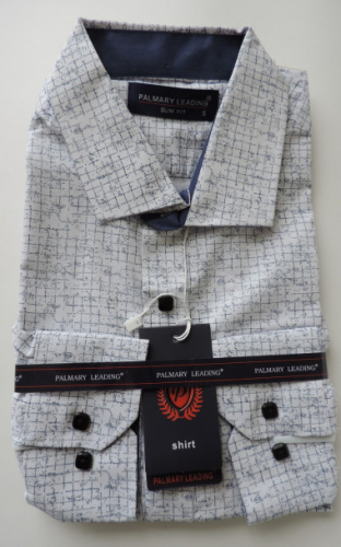 Рубашка мужская д-рукав PALMARY LEADING, арт.TL-691-5 р. S-2XL