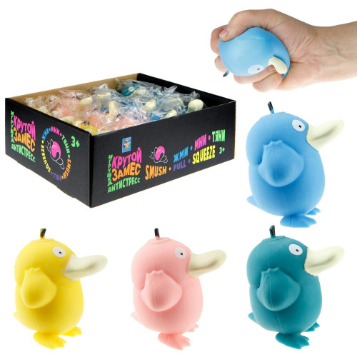 Игрушка Крутой замес Утка 4 цв.1toy Т23237 в Нижнем Новгороде