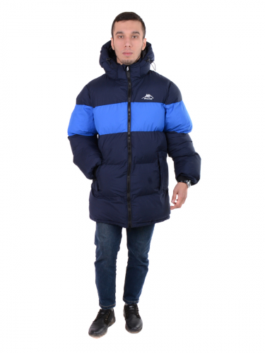 Куртка мужская зимняя 8285, синий-черный