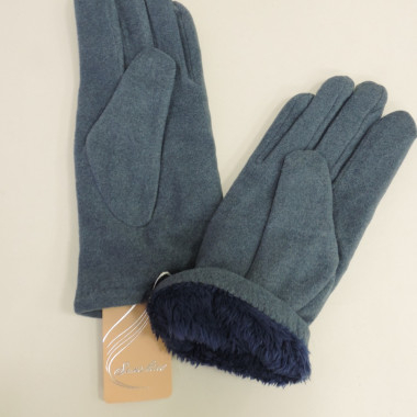 Перчатки женские флисовые Boutique gloves на меху, в ассортименте