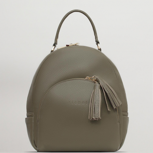 Сумка: Женская кожаная сумка Richet 2704LG 630 Зеленый