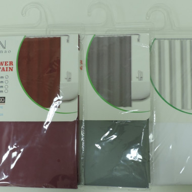 Шторы для ванной Shower Curtain арт. 005А (180*180), в ассортименте