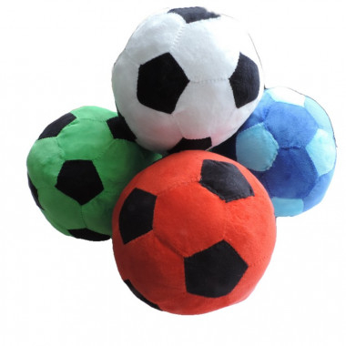 Мяч футбольный, мягкий в ассортименте