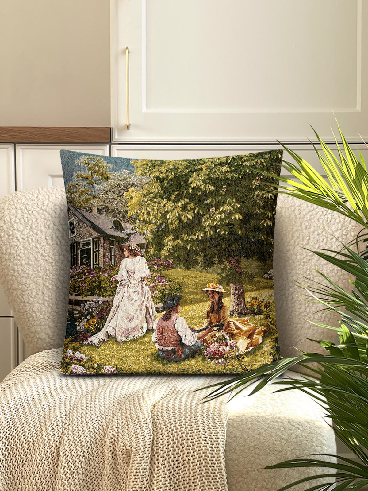 Романтика Мелодия любви Наволочка ХАКИ 45х45 см 2310955