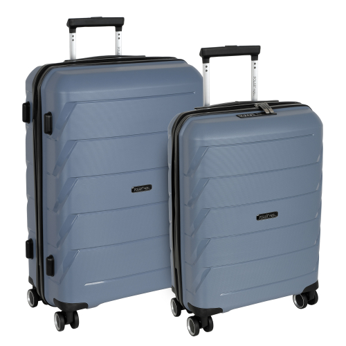 Комплект из 2-х PP чемоданов РР819 Polar (Серый)