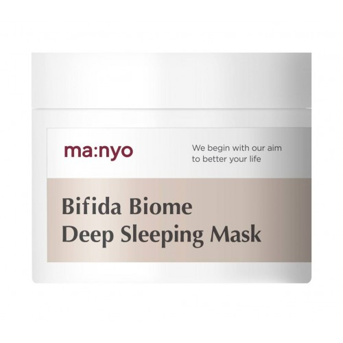 Ночная маска с пробиотиками для чувствительной кожи Manyo Bifida Biome Deep Sleeping Mask 100мл