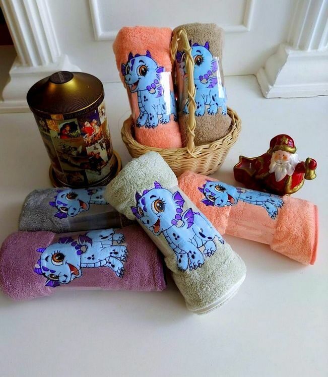 Полотенце из плюшевой микрофибры