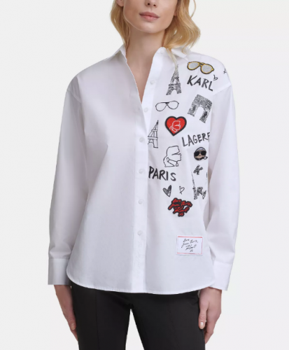 Рубашка женская Karl Lagerfeld 3131