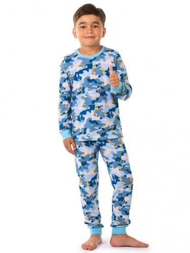 471560 Пижама детская КМФ синий