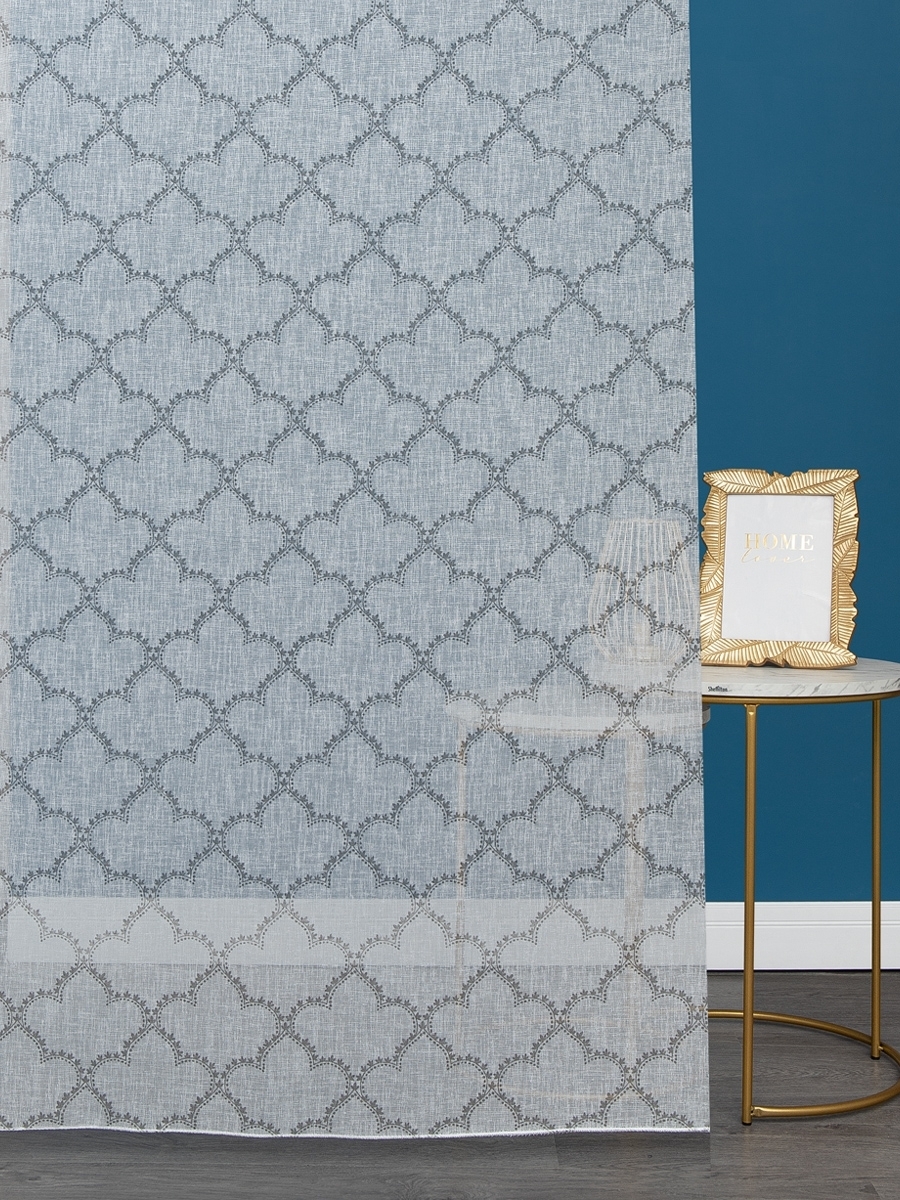 Печать на легких тканях Серый 300 см, Замер штор, Обработка Ткани ...