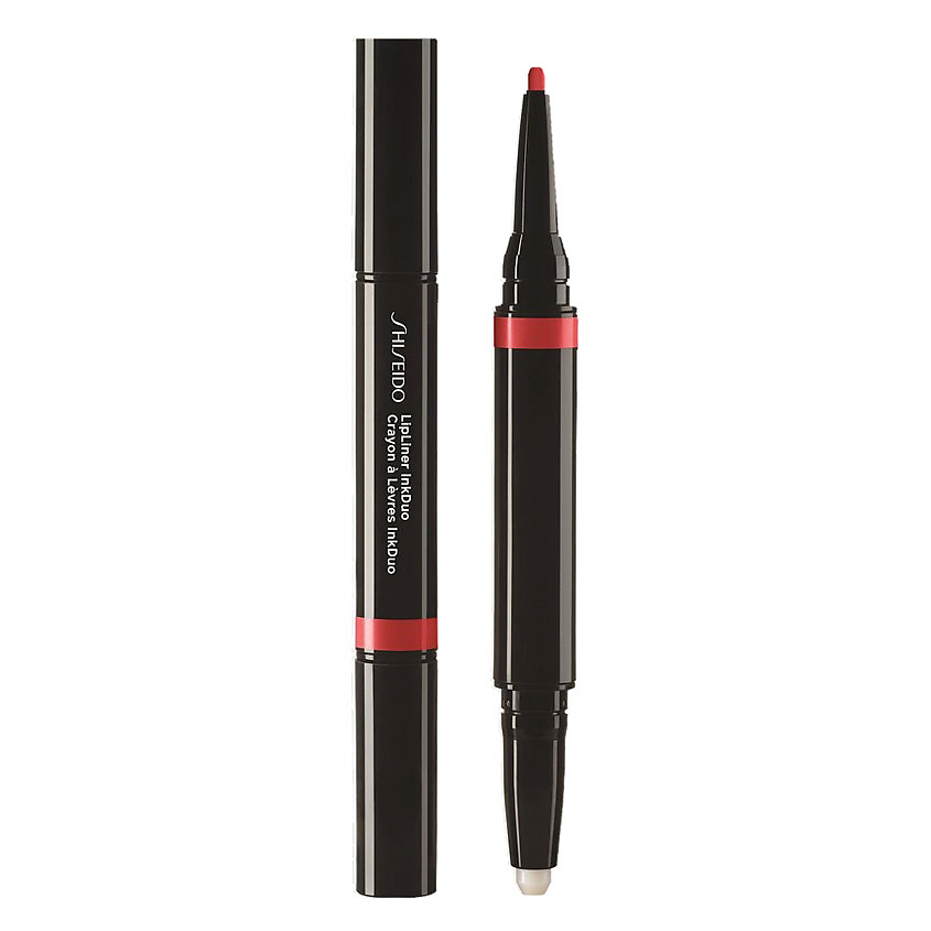 Shiseido Lip Liner InkDuo Автоматический карандаш-праймер для губ, Тон 07 POPPY, 0,9 гр.