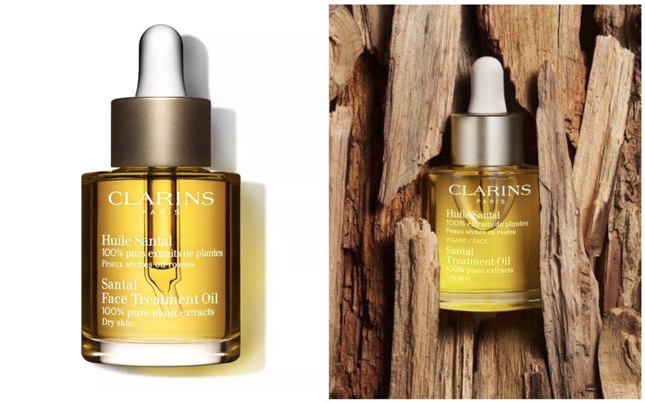 Clarins Santal Масло для лица для сухой и чувствительной кожи, 30 мл.