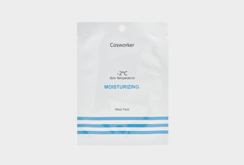 Cosworker Moisturizing Mask Pack Маска на тканевой основе, 1 шт.